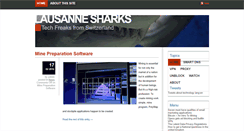 Desktop Screenshot of lausannesharks.ch